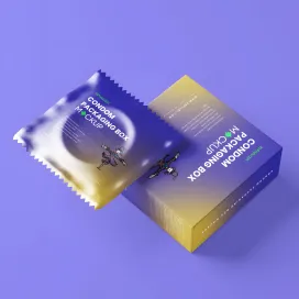 Condom Sachet and Box 09